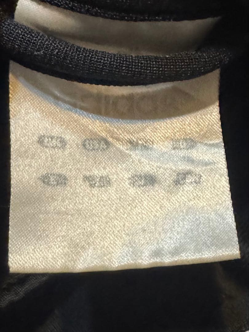 05年製 adidas ジャージトップ ジャケット ストライプ サイズL 黒