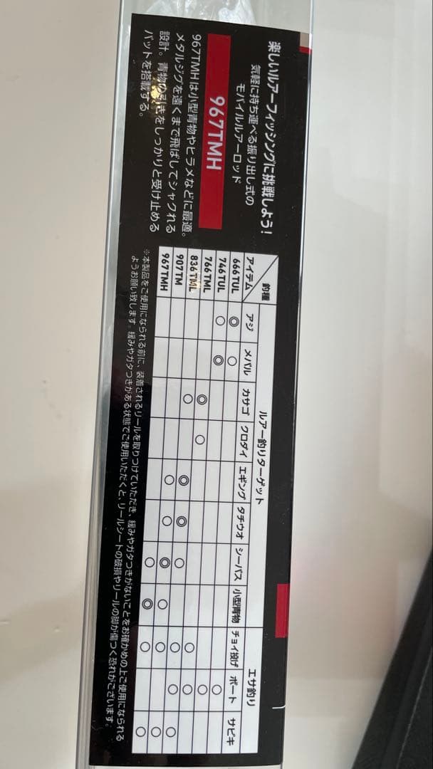 ダイワ クロスビート SW 967TMH 振り出しルアーロッド