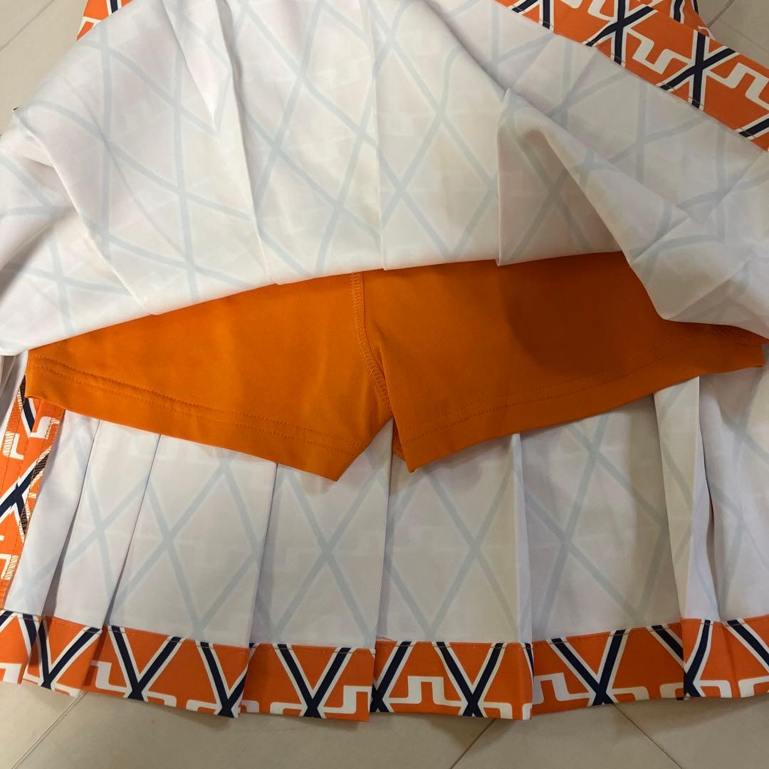 J.LINDEBERG リンドバーグインナーパンツ付き プリーツスカート M