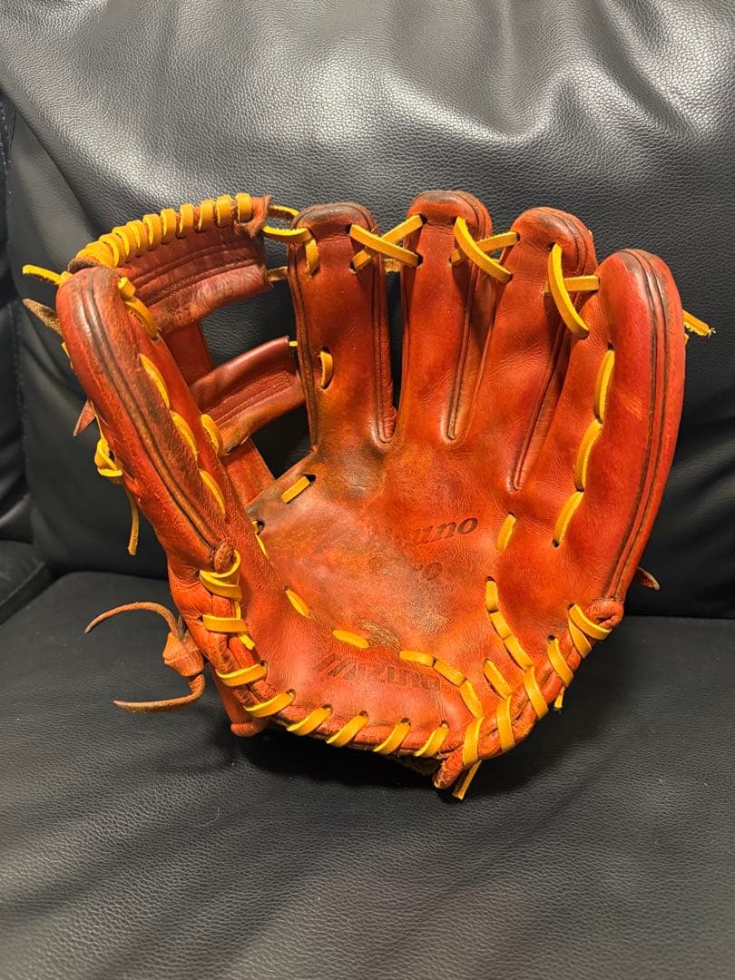絵*き様 Mizuno Pro ミズノプロ　硬式野球グローブ