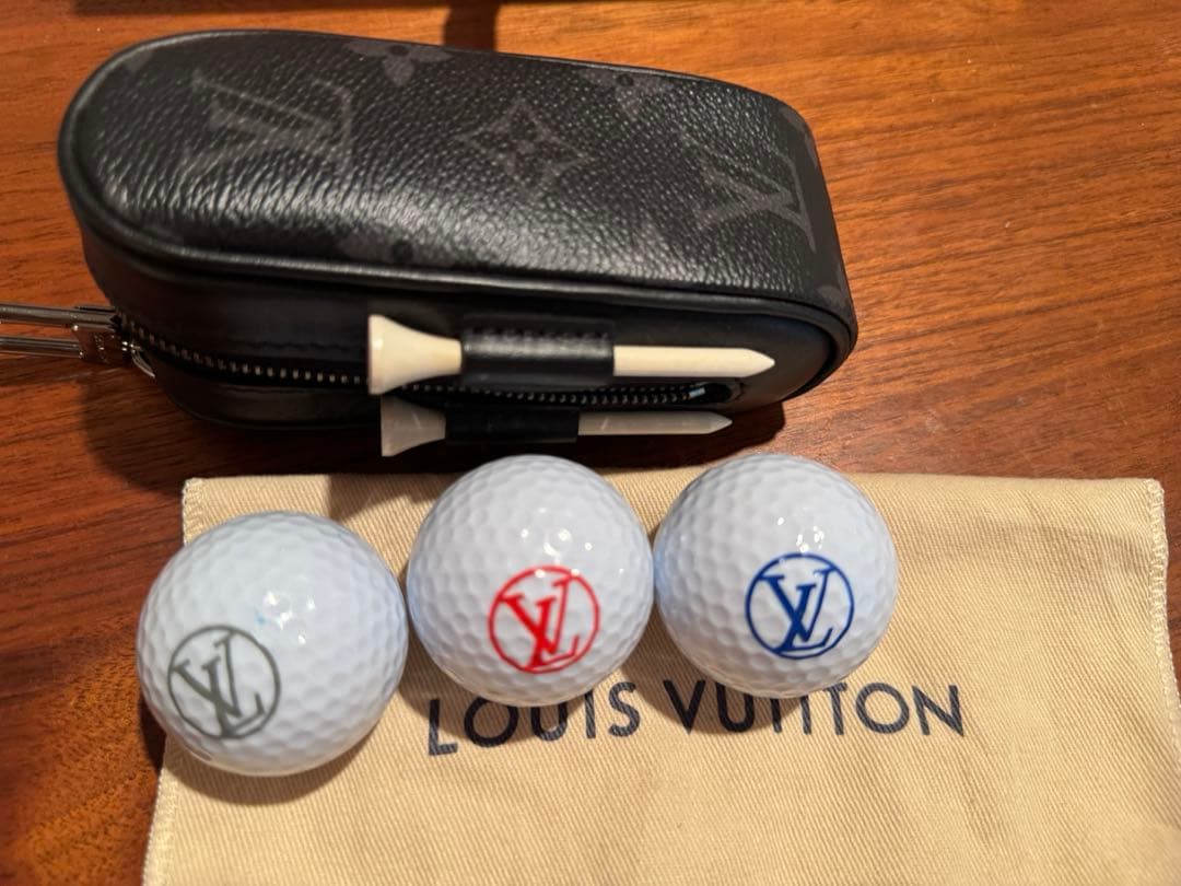 お値下げ　Louis Vuitton ゴルフボールセット