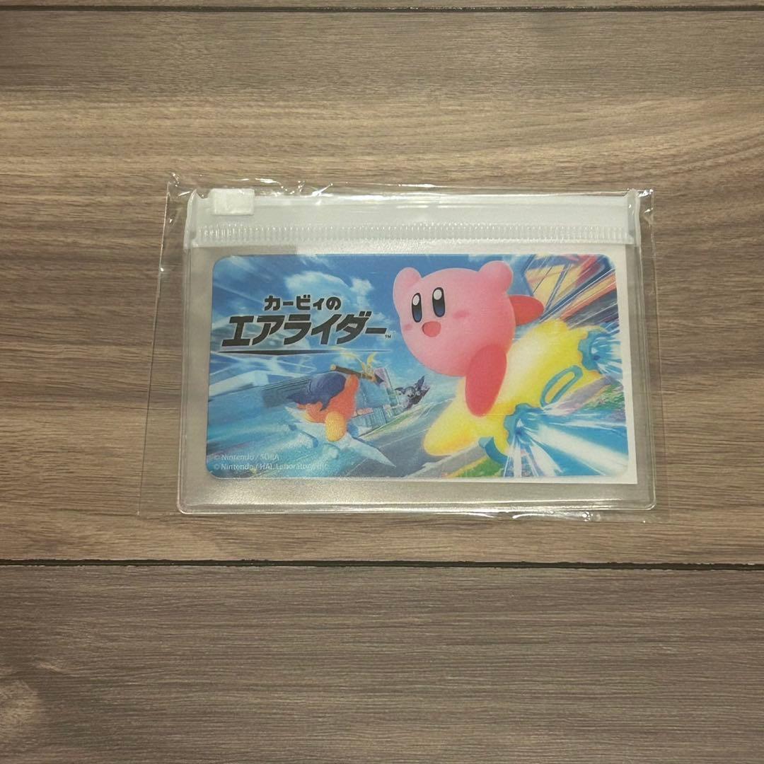 【ほぼ未使用】カービィのエアライダー ゲオ 特典付き カービィ ゲーム スイッチ