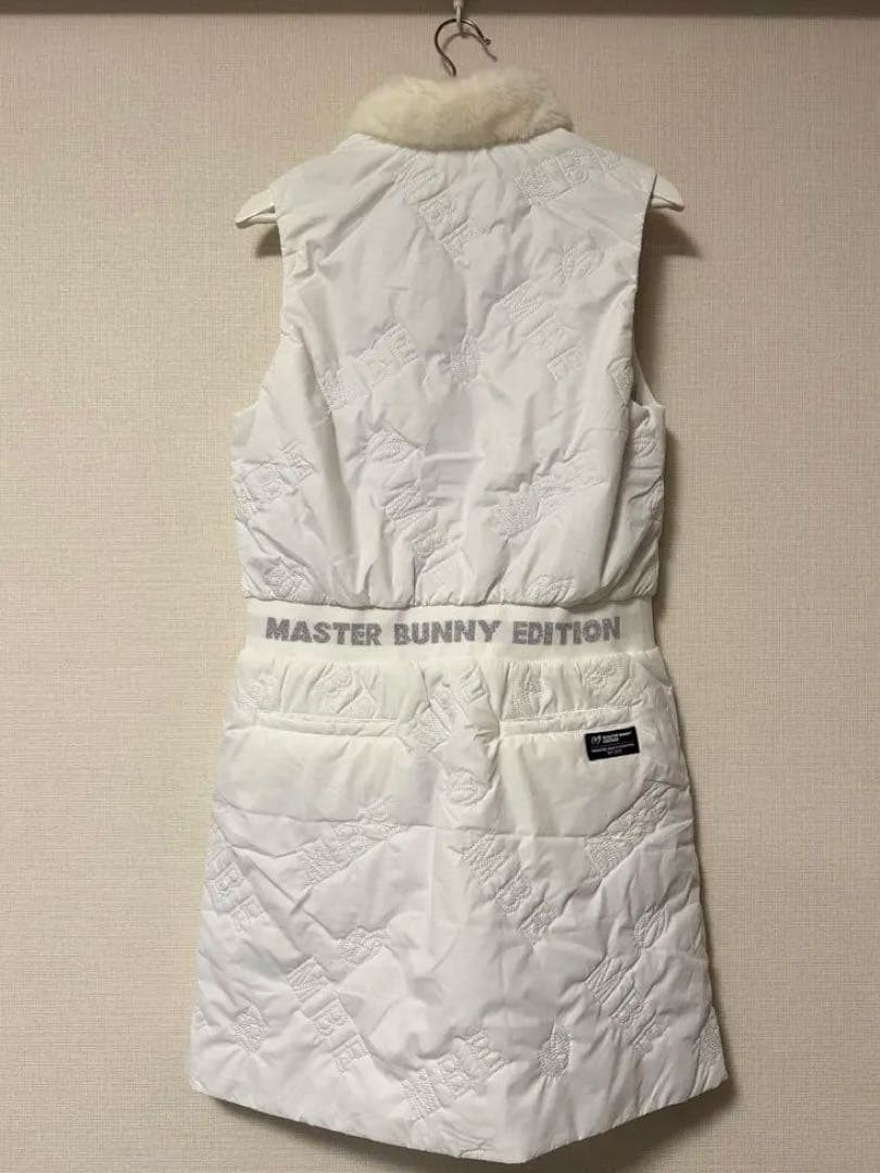 2/27で削除 新品タグ付きマスターバニーファー付きワンピース