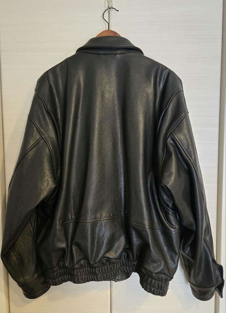 ジャケット・アウター yoke leather flight jacket