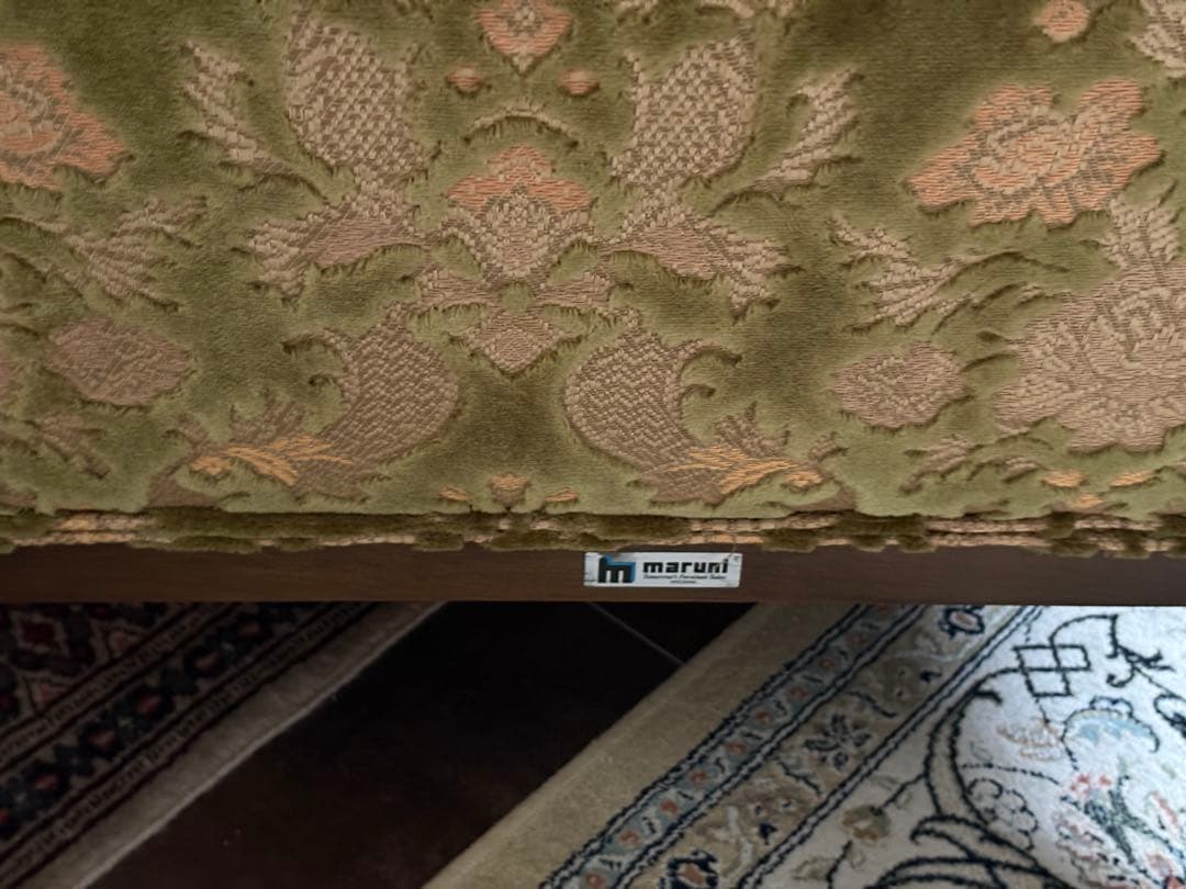 ②マルニ　maruni アームソファ　クラシック　金華山織　猫脚　ソファ　SZ