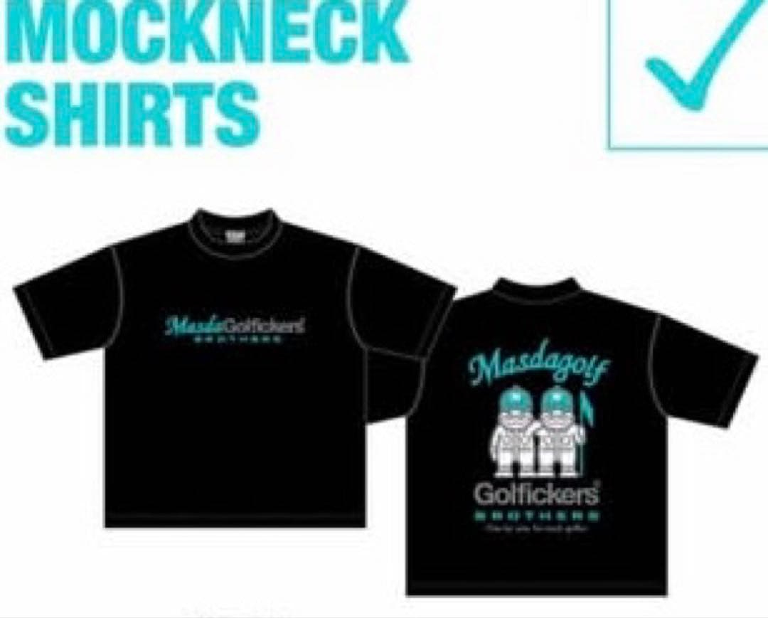 マスダゴルフ×Golfickersコラボ　JGF2026 モックネックシャツ