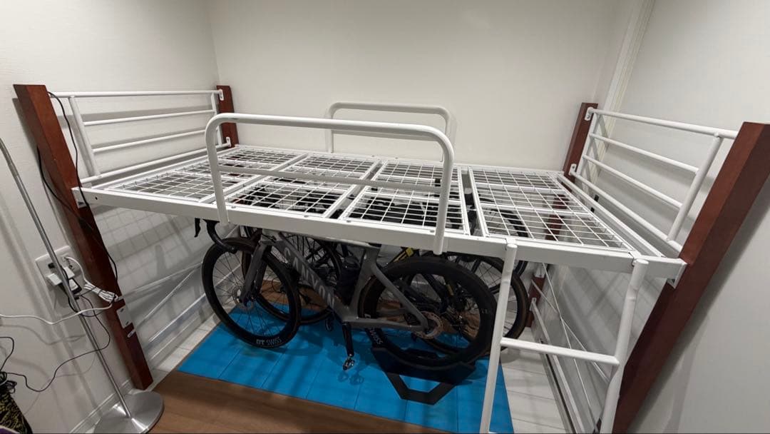 高さが選べる 異素材MIX ロフトベッド