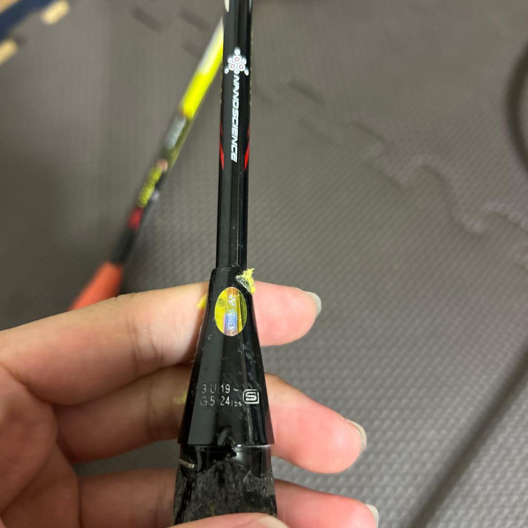 バドミントンラケット ジャンク品