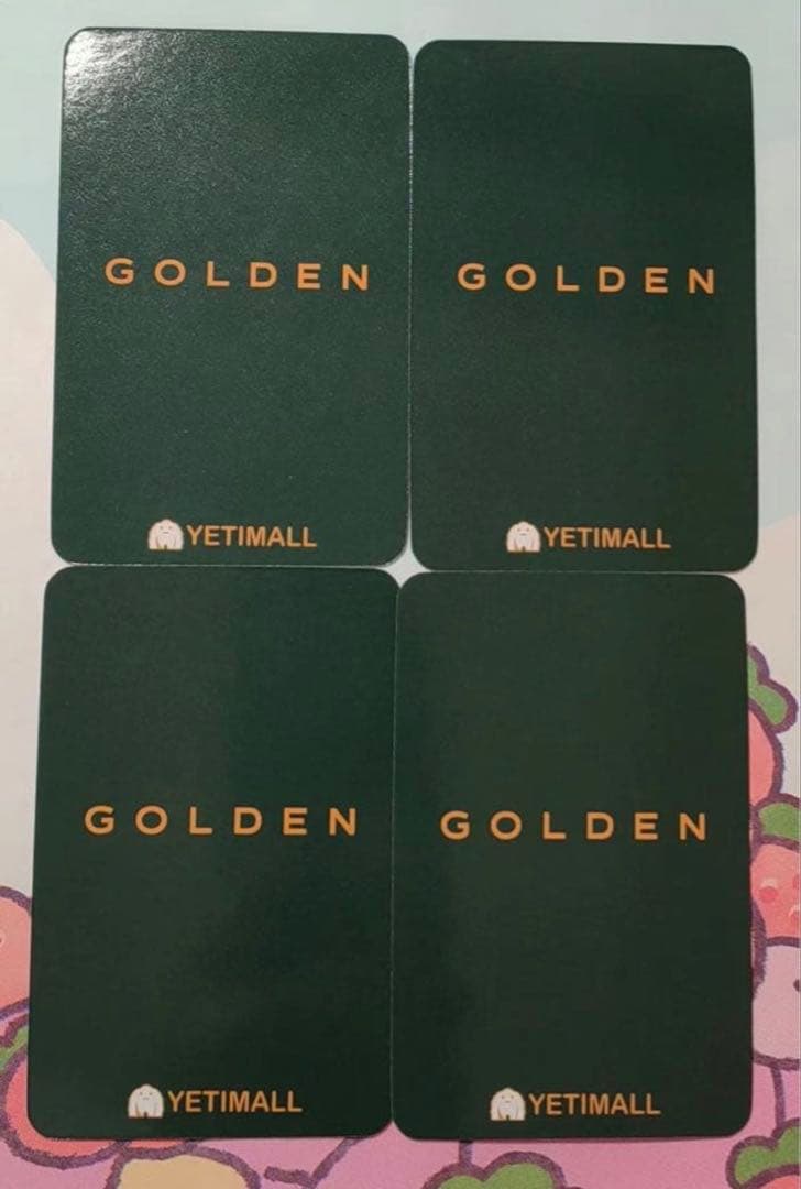 BTS ジョングク グク GOLDEN YETIMALL 中華 中国 トレカ