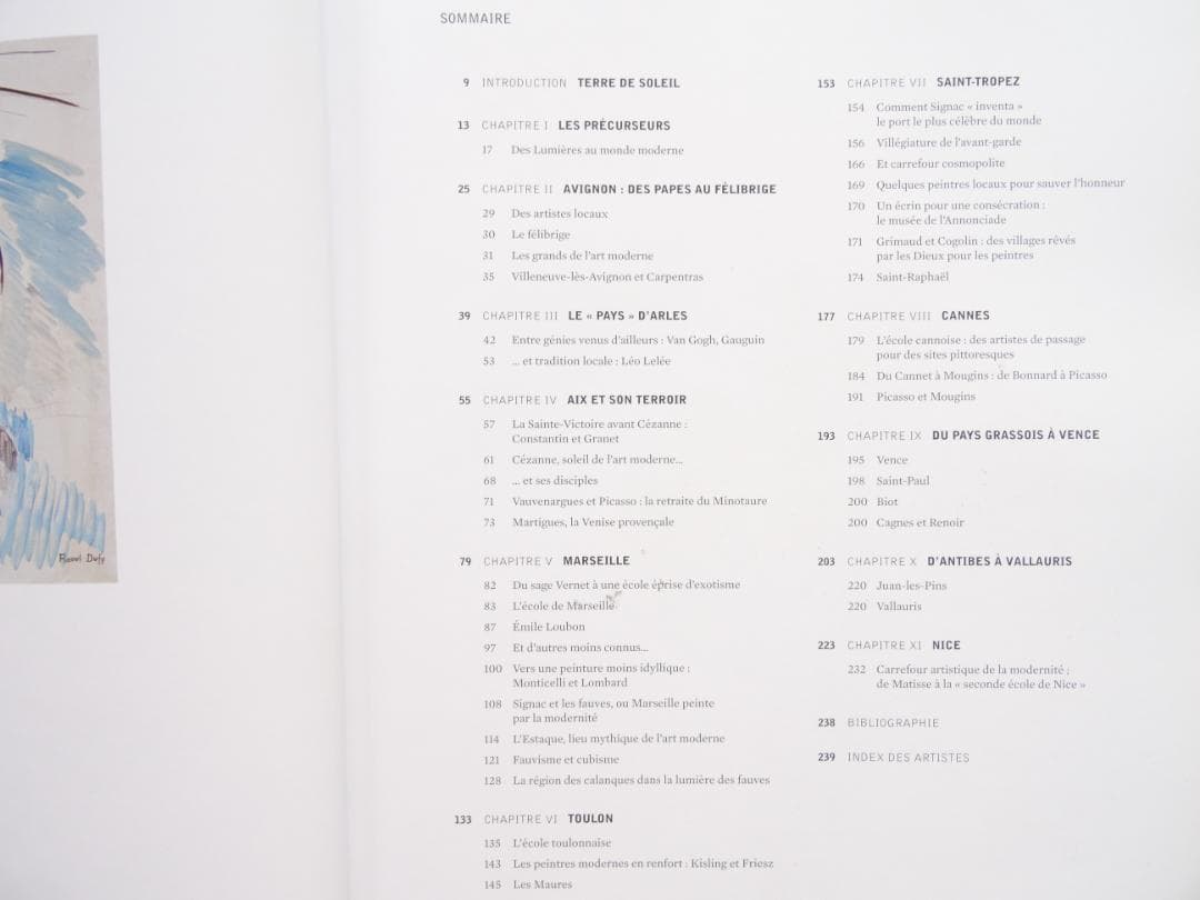 洋書◆プロヴァンス画集 作品写真集 本 絵画 フランス ニース マルセイユ ほか