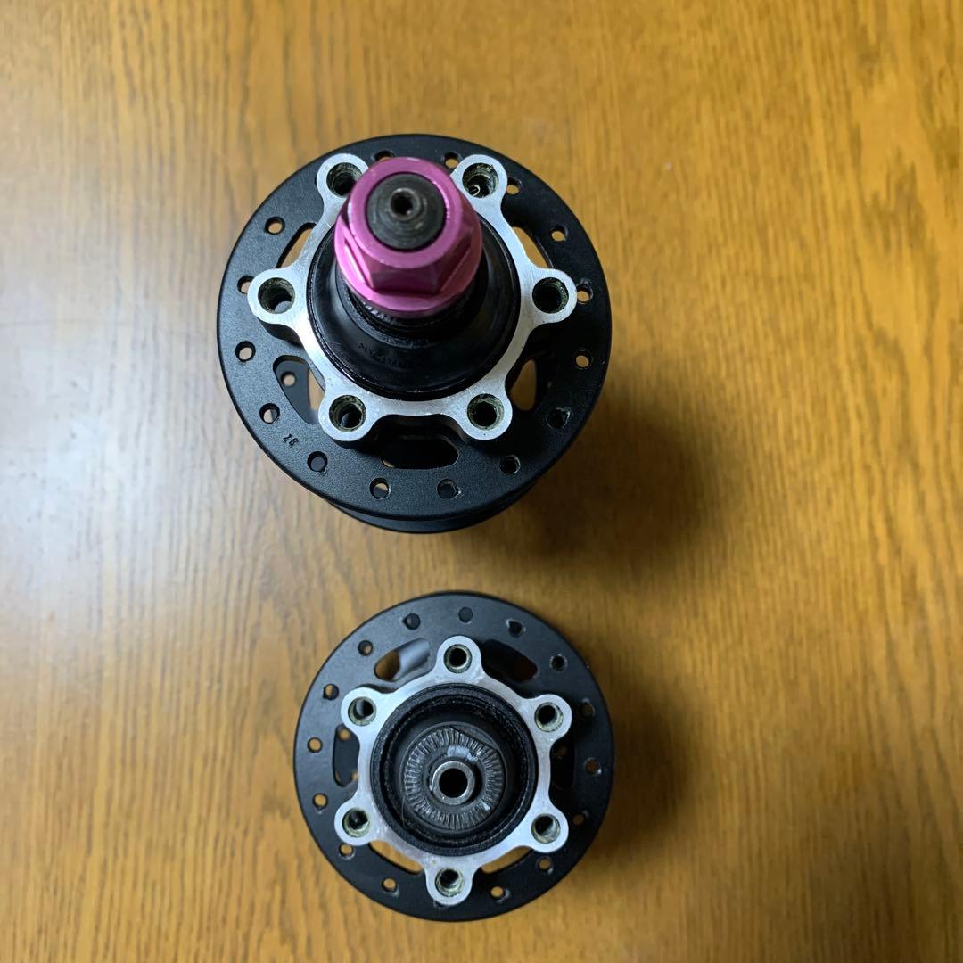 Shimano XT ハブセット ブラック 前後セット