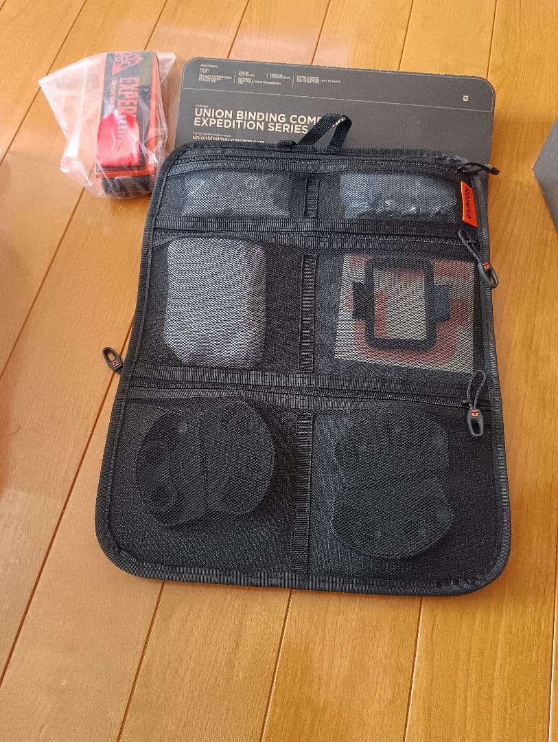 Union Explorer スプリットボード　ビンディング　青