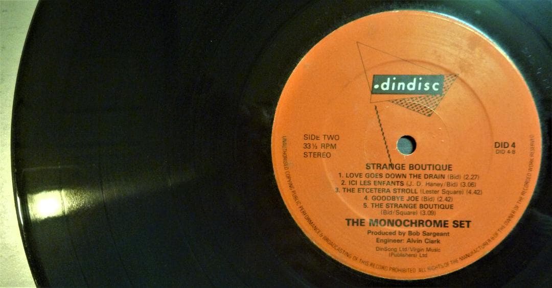 【超レア盤●80年発売当時物】モノクローム・セット／ストレンジ・ブティック