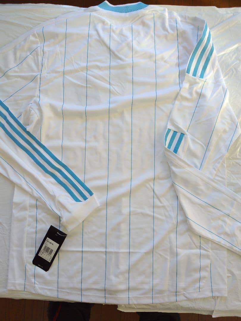 adidas オリンピック・マルセイユ 長袖 Lサイズ プレイヤーモデル 未使用