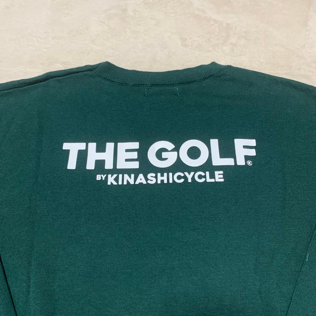 新品タグ付き、木梨サイクル、ゴルフセーター、ミッキー。グリーン、サイズＸＬ