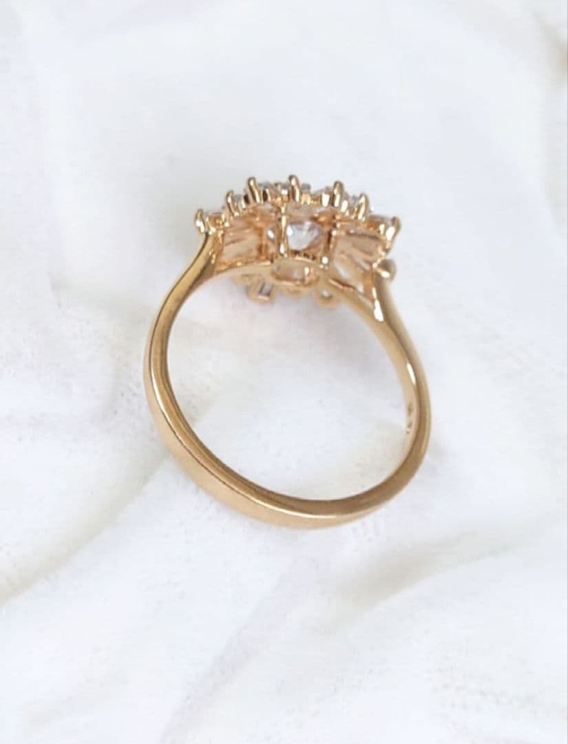 SWAROVSKI　太陽 SUNSHINE リング 　55サイズ