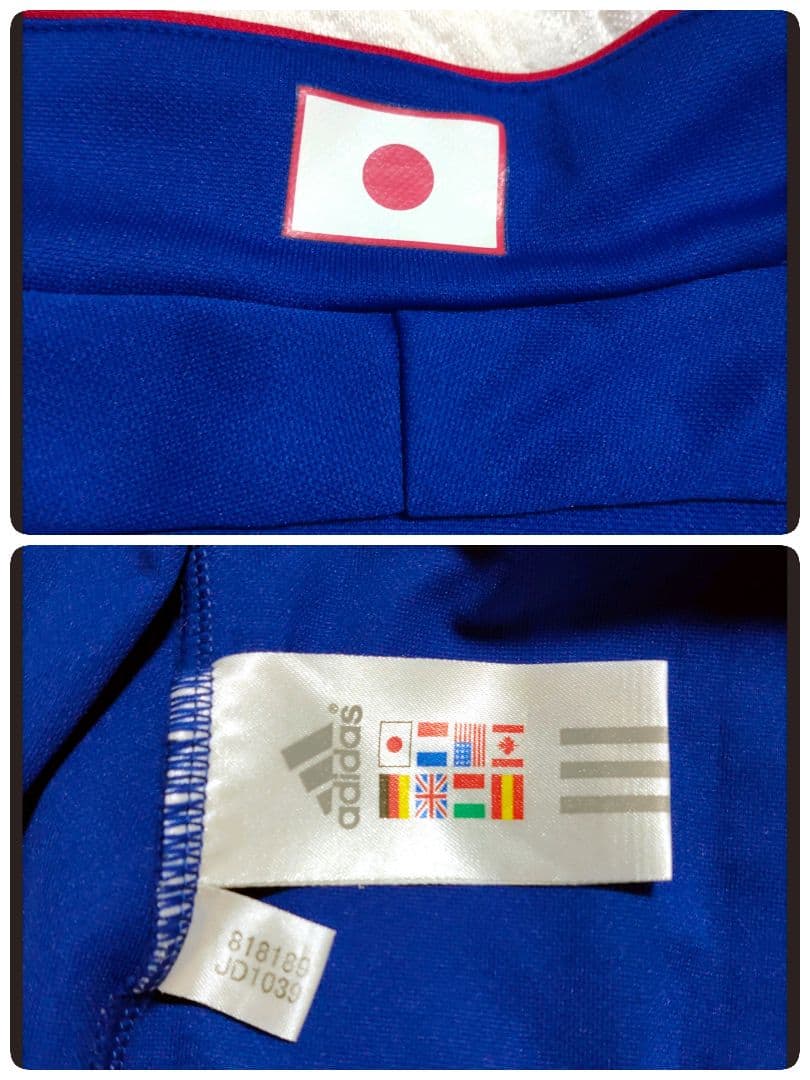 ■美品■ゲームシャツ■サッカー■日本代表■レプリカ■JFA■サムライブルー