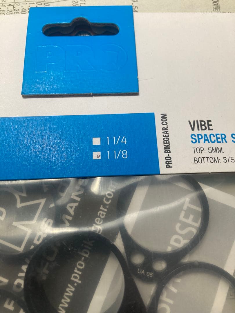 シマノプロ pro vibe ステム 110mm 新品スペーサー
