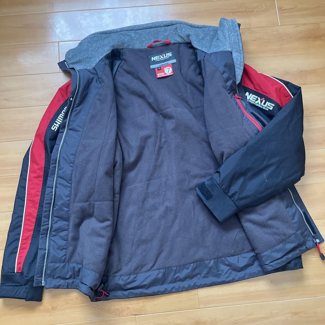 SHIMANO NEXUS 防寒着　ジャケット　釣り【L】防水加工RB-155F