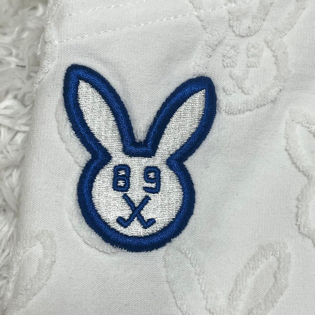 ✨激レア✨ PEARLY GATES ワンピース 白 総柄 うさぎ パイル生地