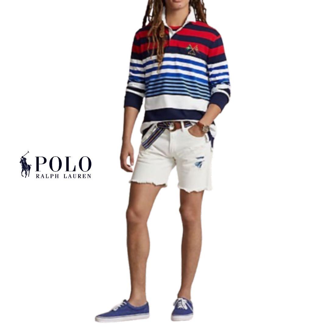 ビッグサイズPolo Ralph Laurenラガーシャツ ストライプmh800
