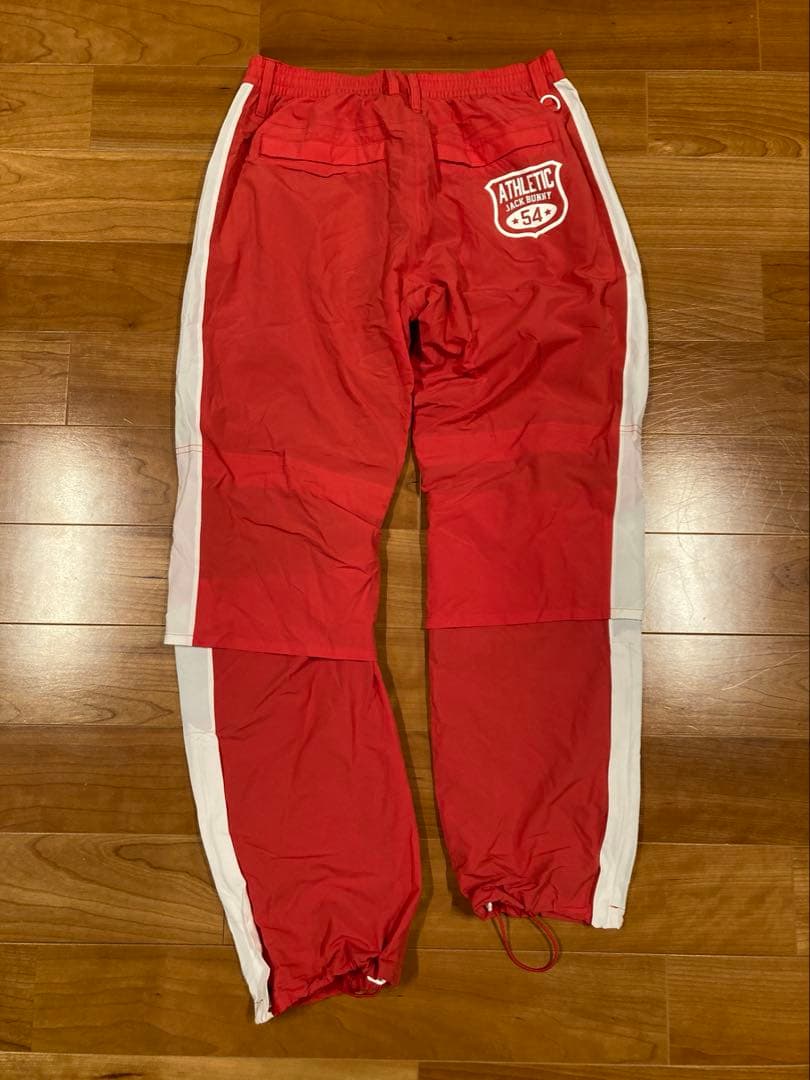 JACK BUNNY レインウェア 上下セット赤／白