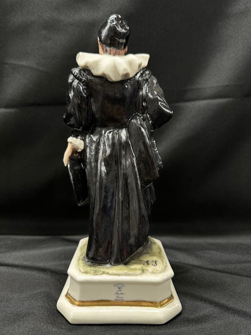 【保管品】CAPODIMONTE パランゾーネマスク　陶器　置物　ITALY