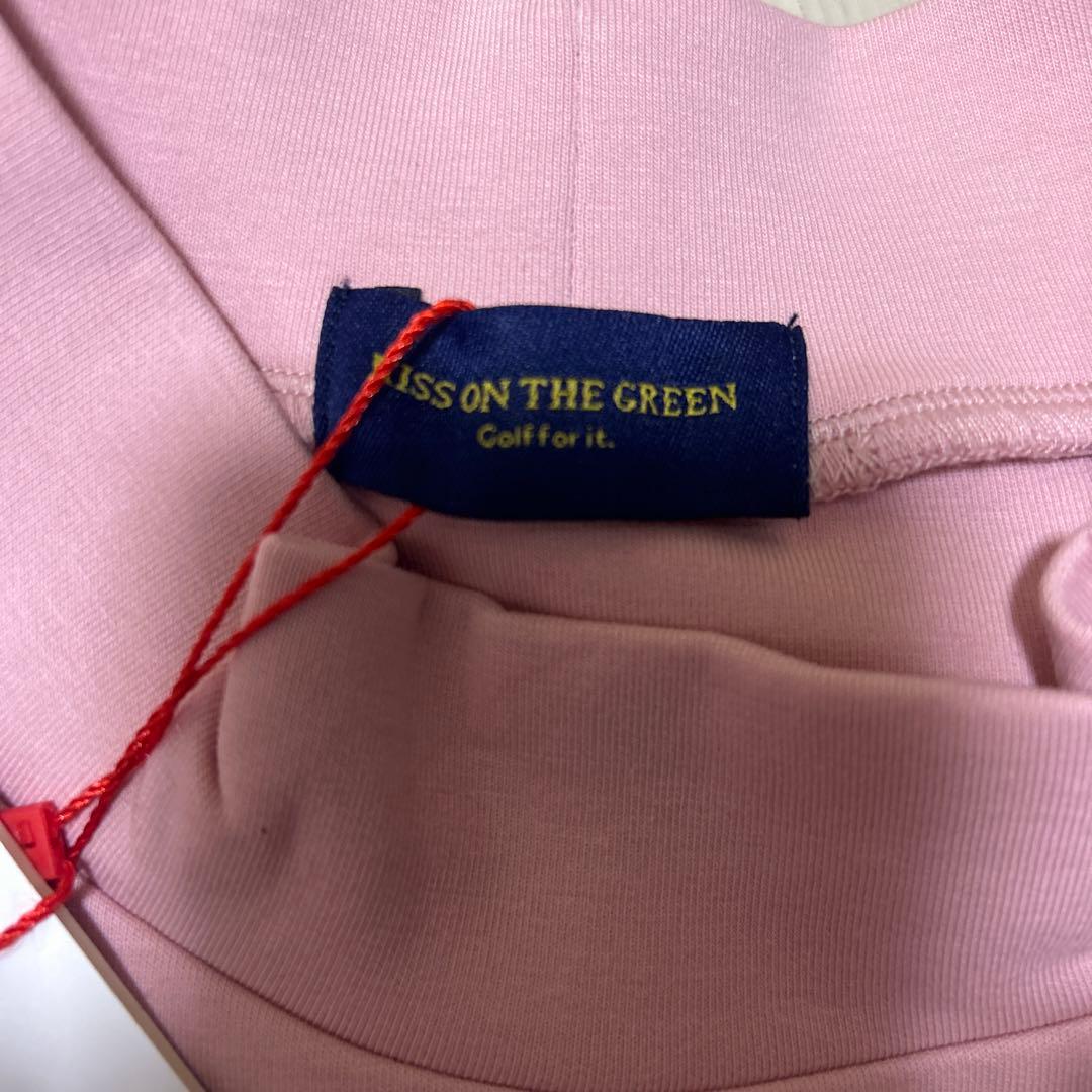 キスオンザグリーン⭐️ロゴ入りピンクセットアップ　新品♡未使用❗️最終値下げ❗️