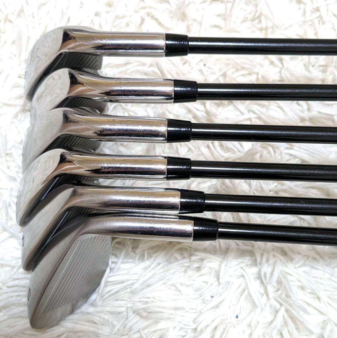 左利き レフティ IGNIO メンズアイアン 6本セット FLEX R カーボン