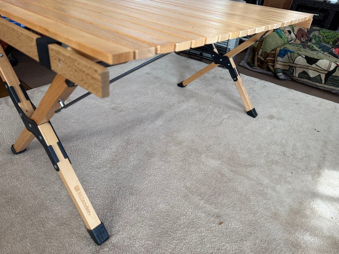 ハイランダー Hilander ウッドロールテーブル90