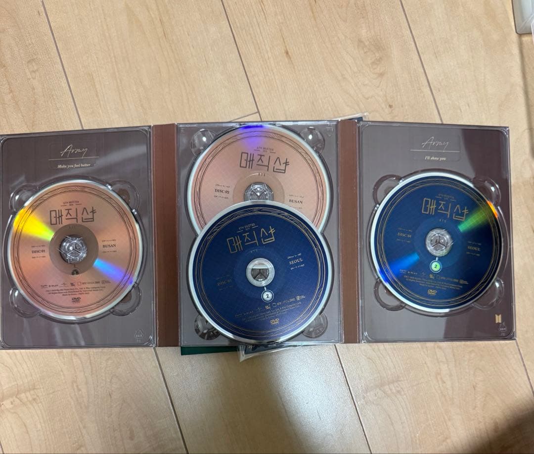 BTS MAGIC SHOP 釜山 ソウル DVD 日本語字幕付