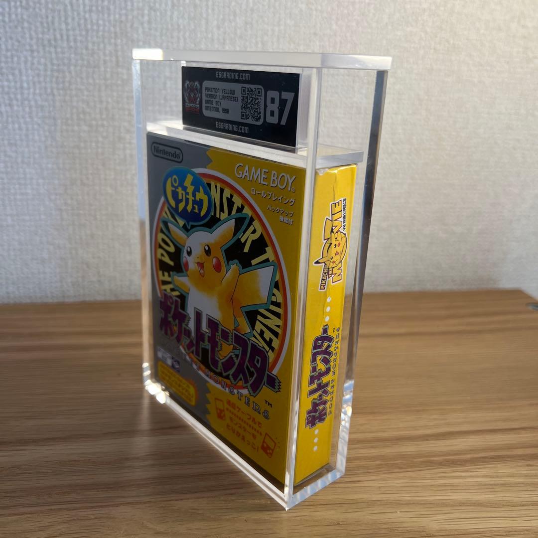 ゲームボーイ　ポケモン ピカチュウ黄色87ESPORTS GRADING ESG