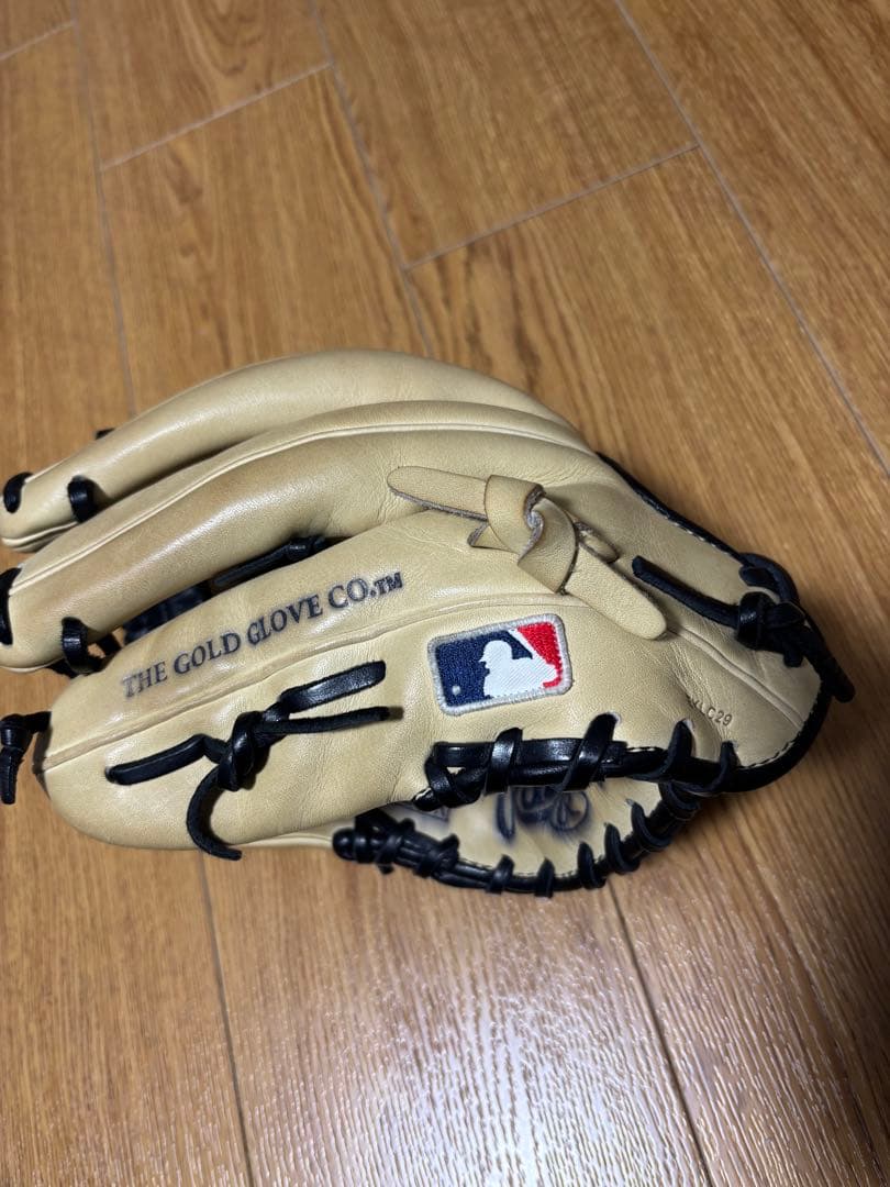 Rawlings 軟式グローブ　オーダー　内野手用　グラブ袋付き