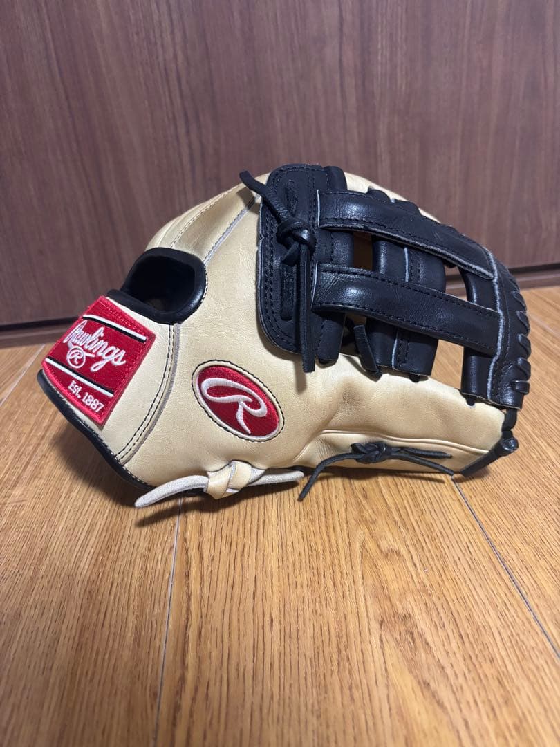 Rawlings 軟式グローブ　オーダー　内野手用　グラブ袋付き