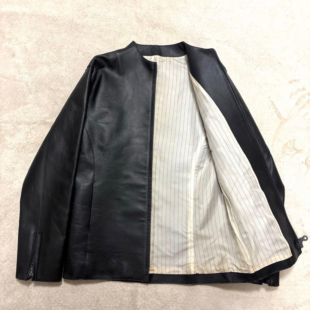 激レア⭐️RIP VAN WINKLE レザージャケット 牛革 ブラック　XL