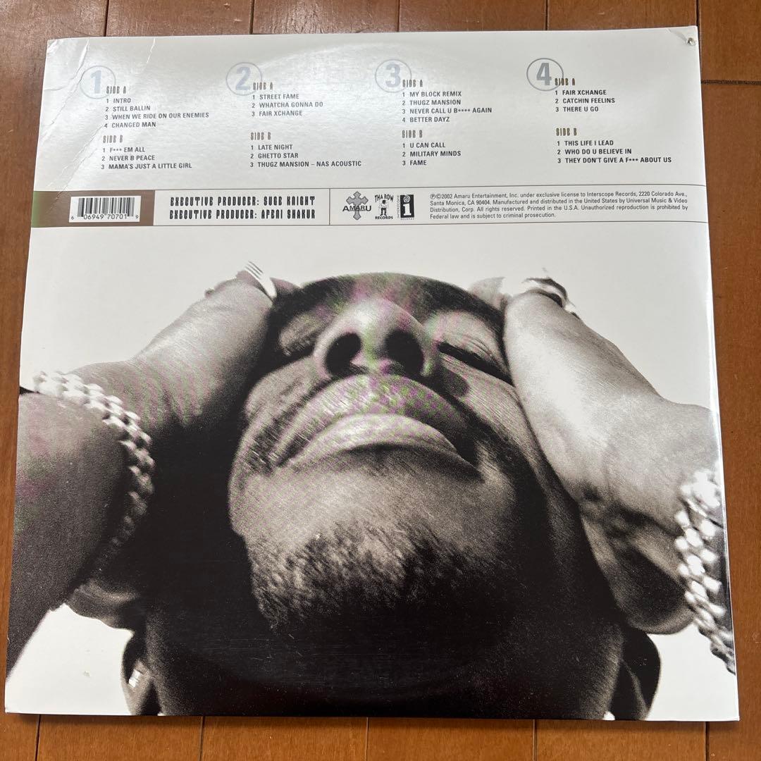 2PAC BETTER DAYZ レコード　4枚組