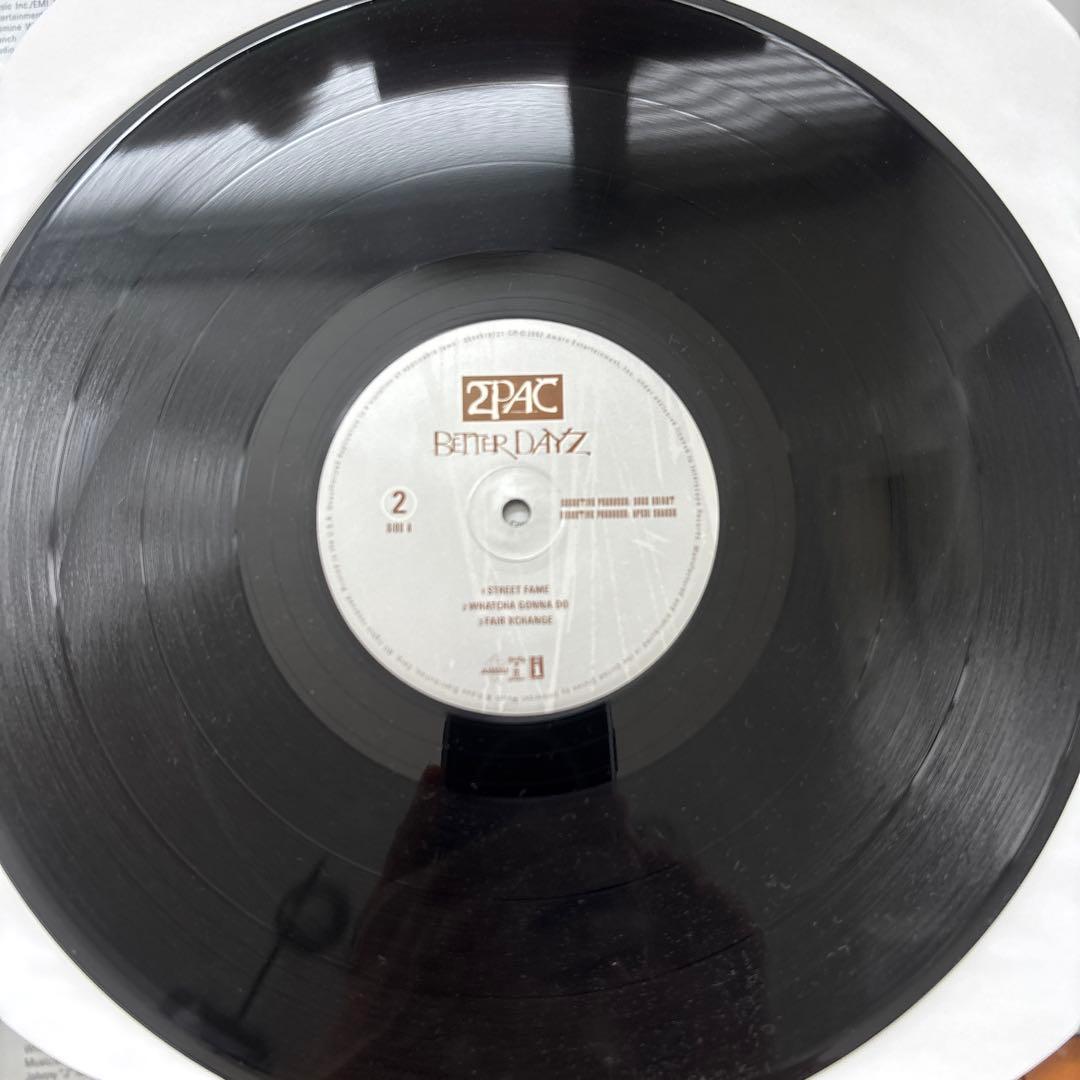 2PAC BETTER DAYZ レコード　4枚組