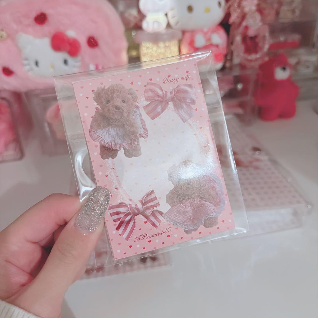 即完売!Aromantic様 新作 ・:*+. クリアバインダー ベアセット♡