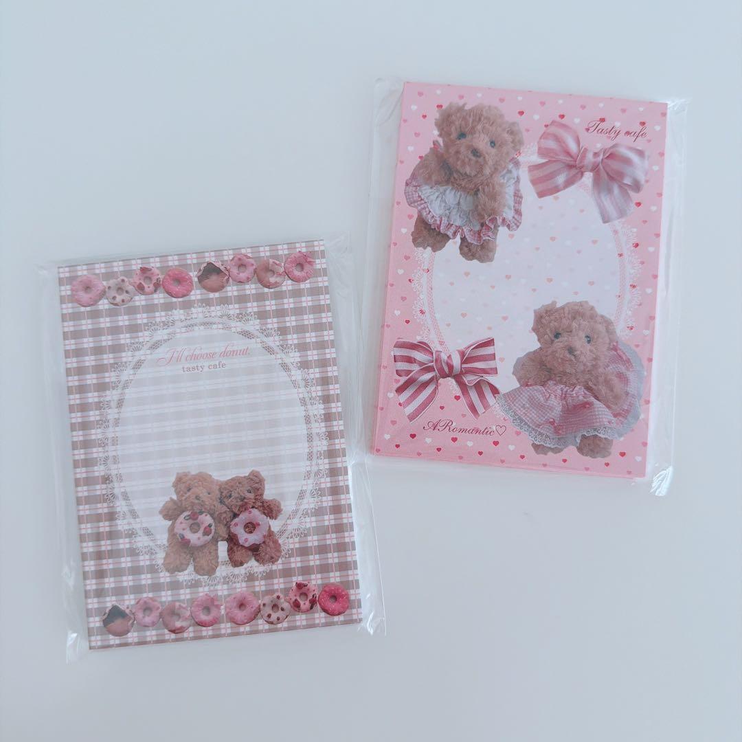 即完売!Aromantic様 新作 ・:*+. クリアバインダー ベアセット♡