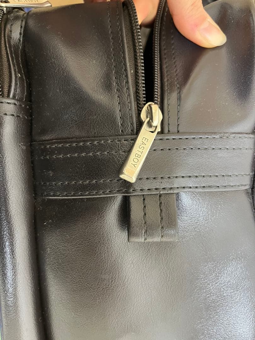 イーストボーイ　スクールバック　ブラウン　ディズニーのリボン付き