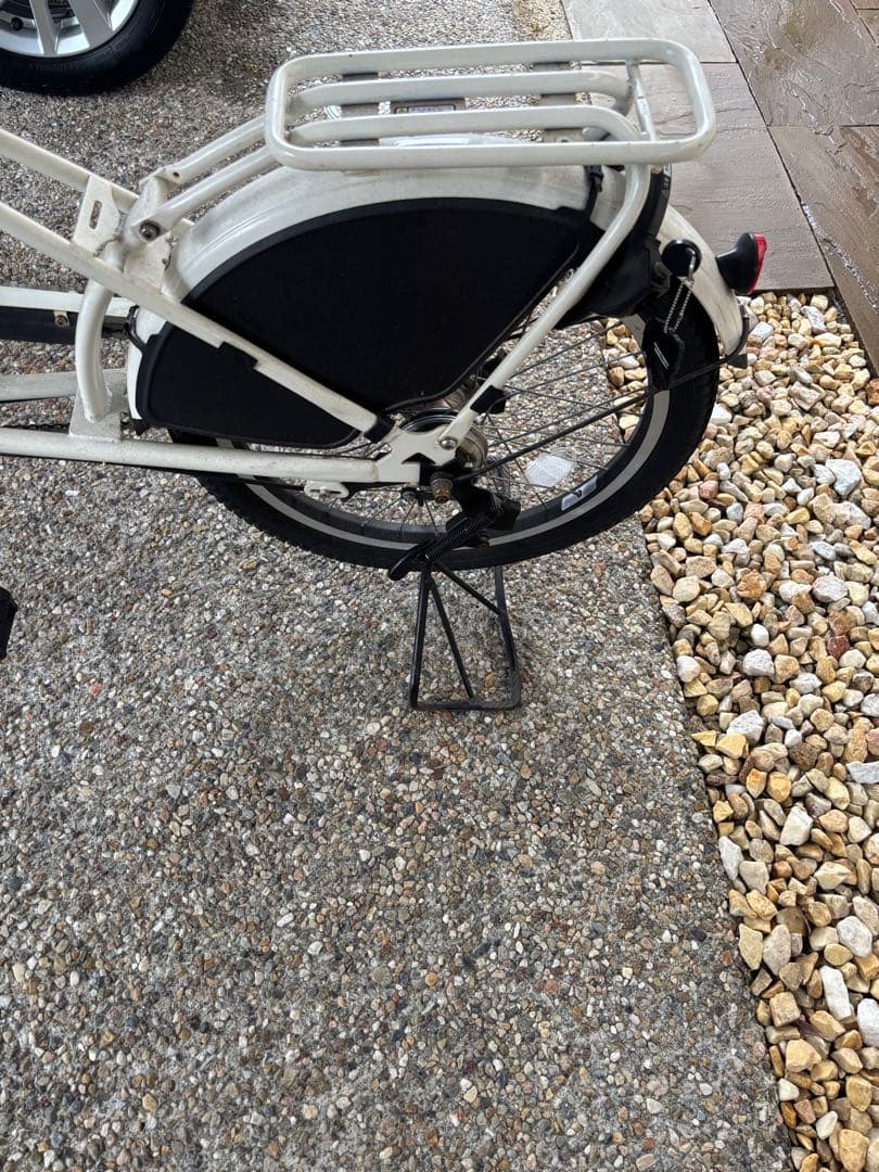 bikke2 ホワイト F.Rシート付(引取りのみ)