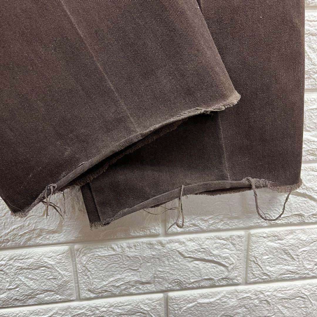 90s USA製 Dickies 874 ワークパンツ ダークブラウン W35