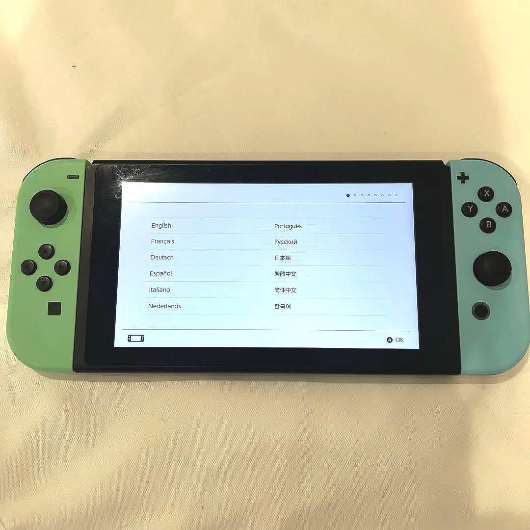 Nintendo Switch 本体 どうぶつの森 コラボモデル