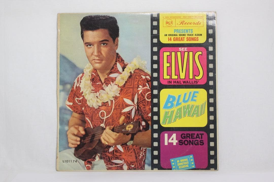 豪LP Elvis Presley Blue Hawaii オーストラリア盤モノ