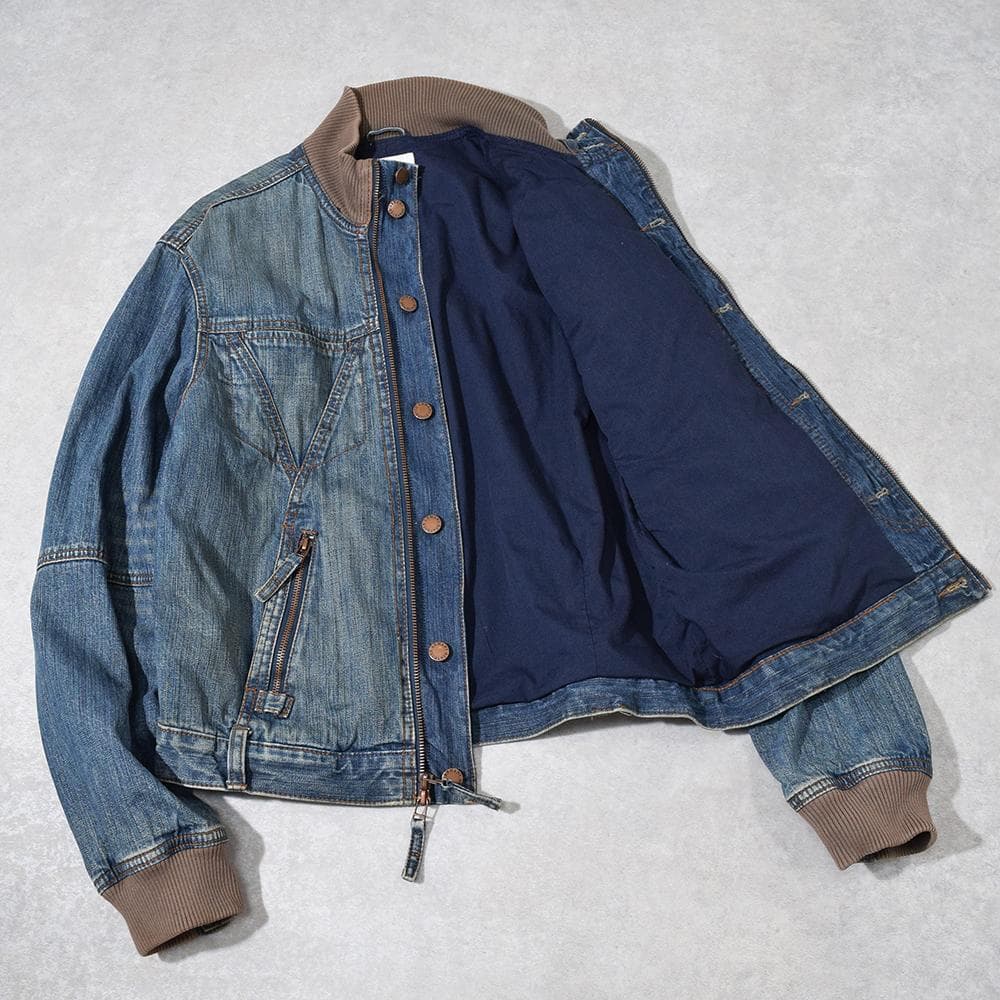 ジャケット・アウター 90s ARMANI EXCHANGE gimmick denim jacket