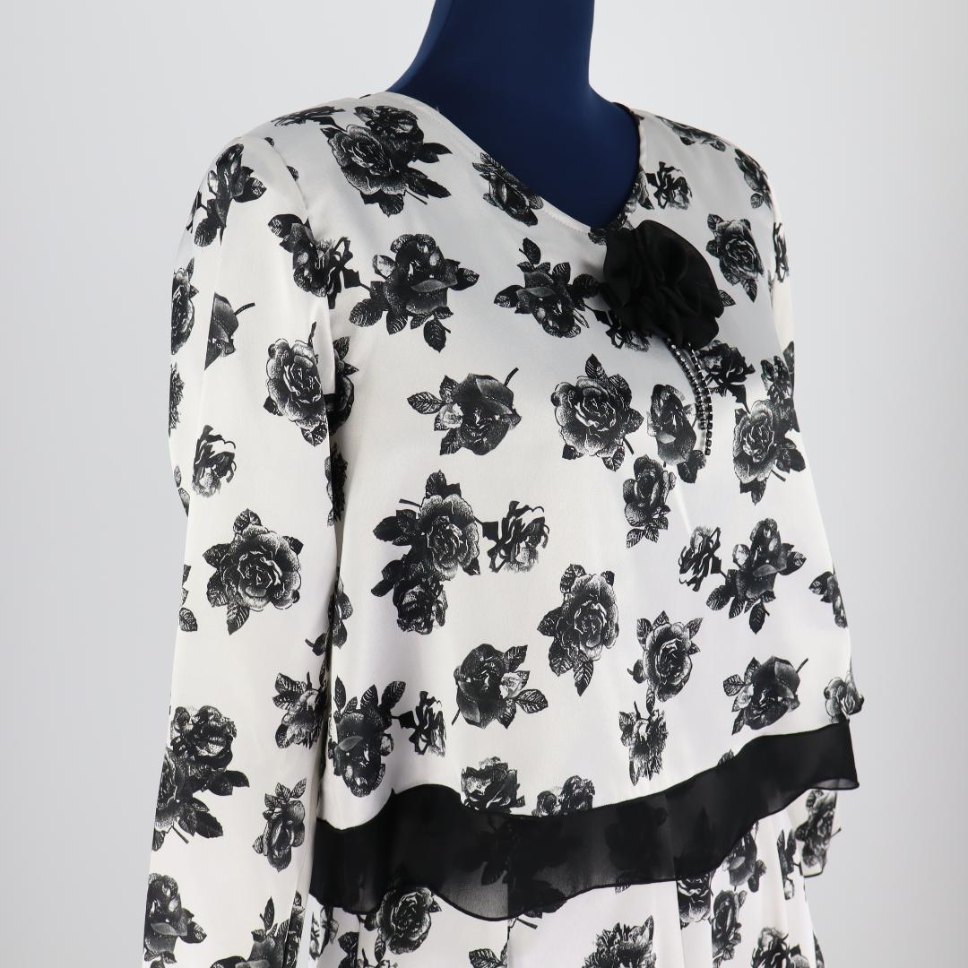 【美品 日本製 社交ダンス衣装】Sanline サンリーヌ ブラウス スカート