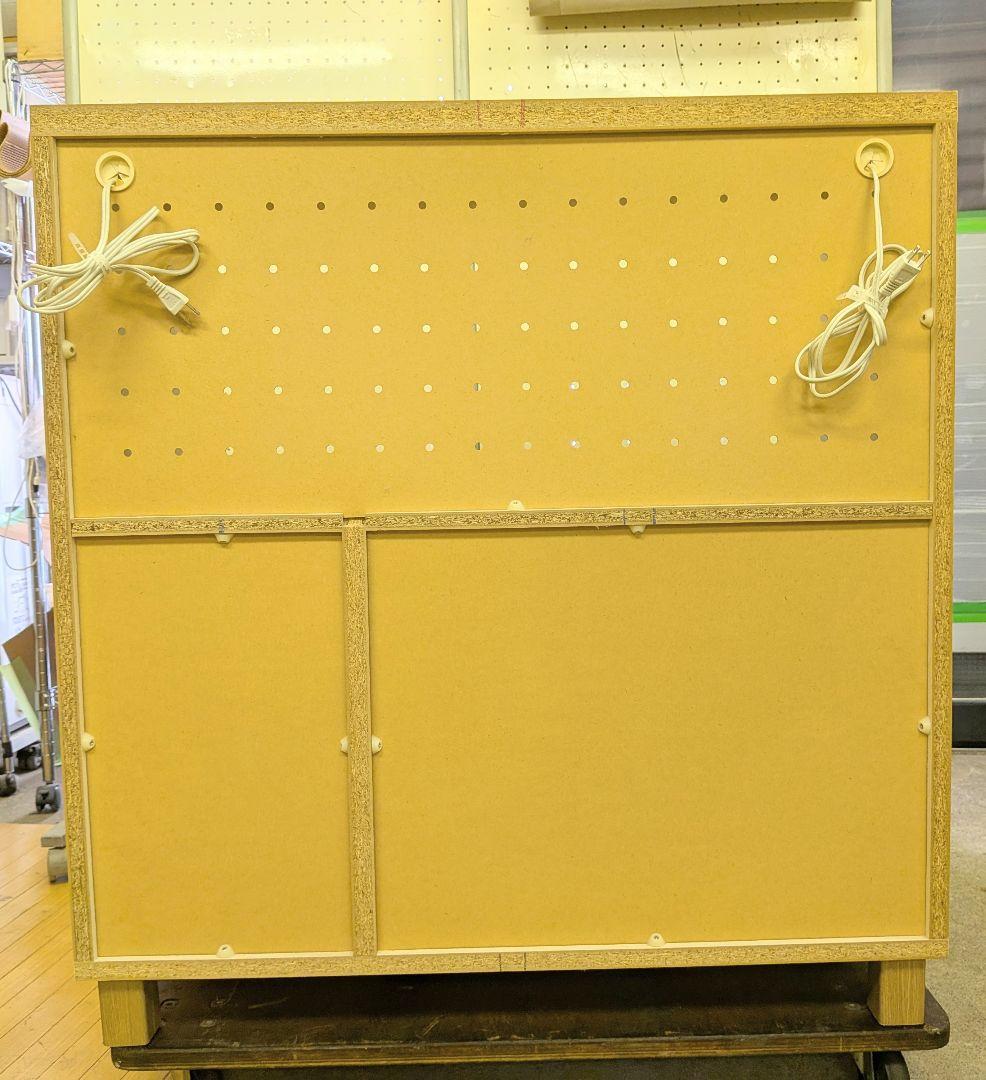 フレンチカントリー風 レンジボード CARINA 引き出し コンセント