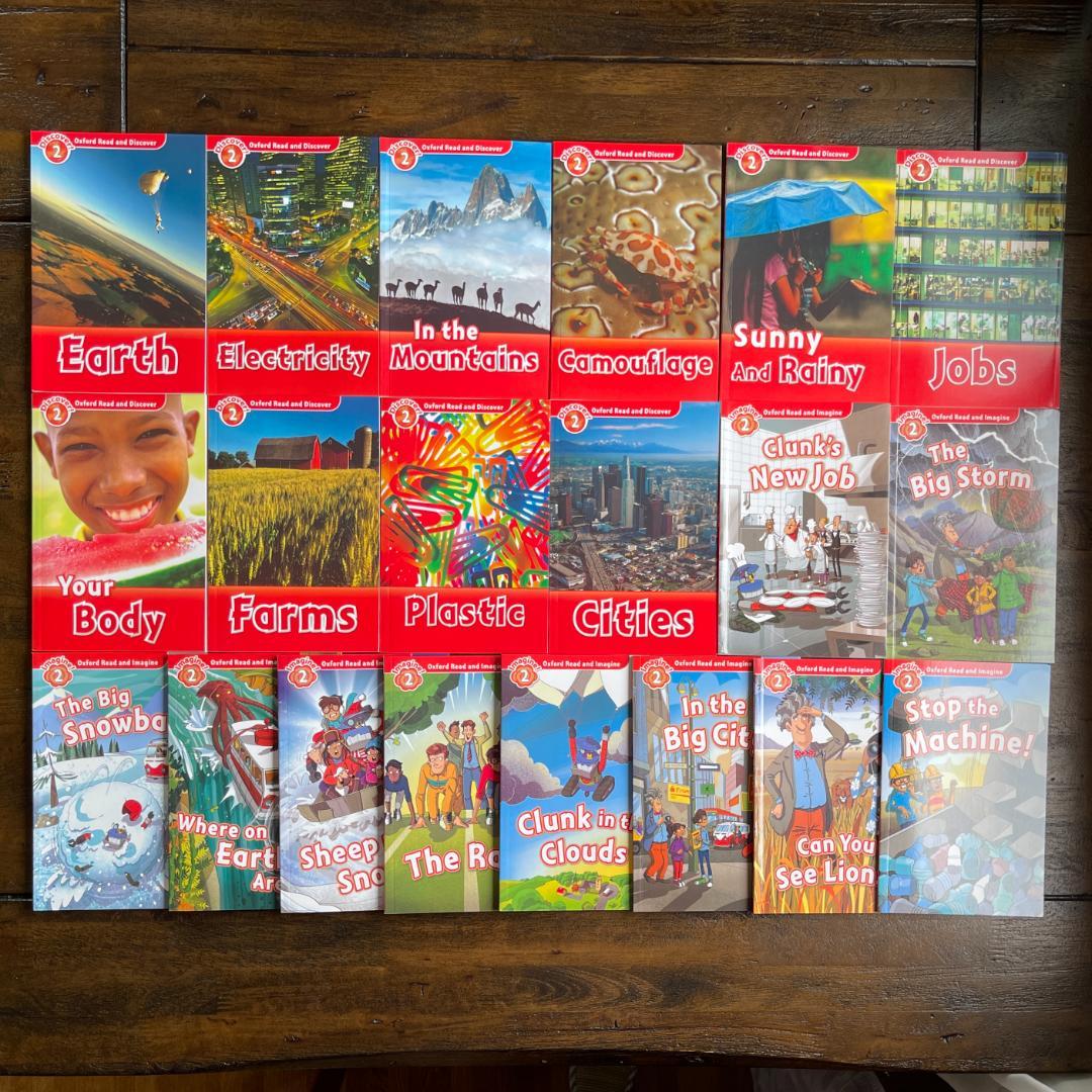 Oxford Read and Discover 108冊英語絵本