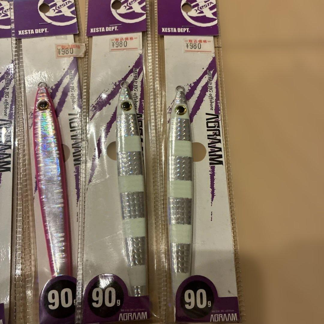 XESTA AGRAAM ゼスタ アグラーム 90gのメタルジグ10個セット