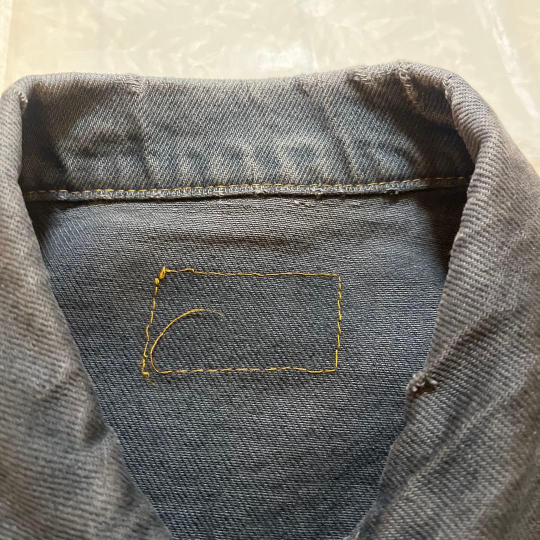 90s USA製　リーバイス70507 ブラック　 デニムジャケット　XL相当